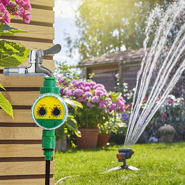 Automatisk Vandingstimer, Programmerbar Digital Slangehane Timer Smart Sprinkler Vandingsystem Styring