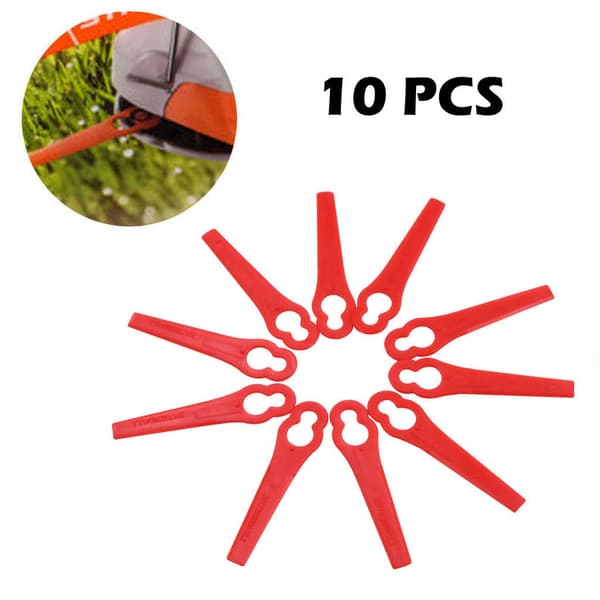 10 st plasttrimmer ersättning gräsklippare ersättning gräsmatta
