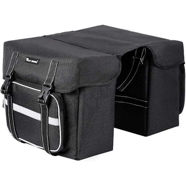 Pyörälaukku Kaksipuolinen Pannier-teline Pyörän Takapannier Nylon 25l Pyöräilyyn Mtb:lle Vedenpitävällä Suojalla Matkustukseen Urheiluun