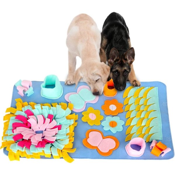 Sniffningsmatta för hund som äter långsamt, doftar interaktiv leksak för husdjur