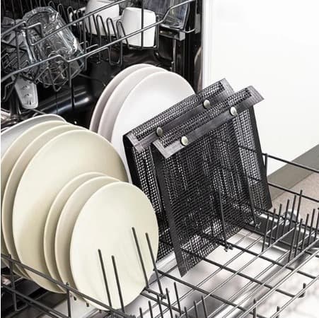 Grillposer - Genlukkelige netposer til grillning Black+Brown 2PCS