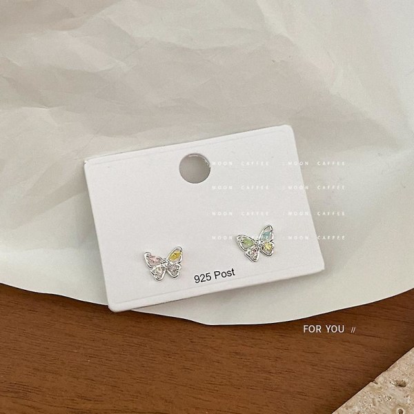 Earrings 925 Silver Jewelry Butterfly Fashion Jewelry Ac7950