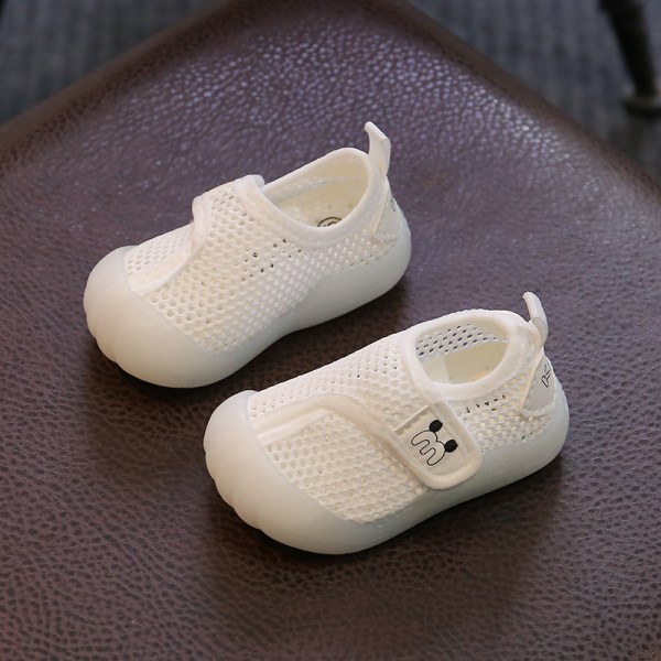 åndbare sneakers til småbørn White 17