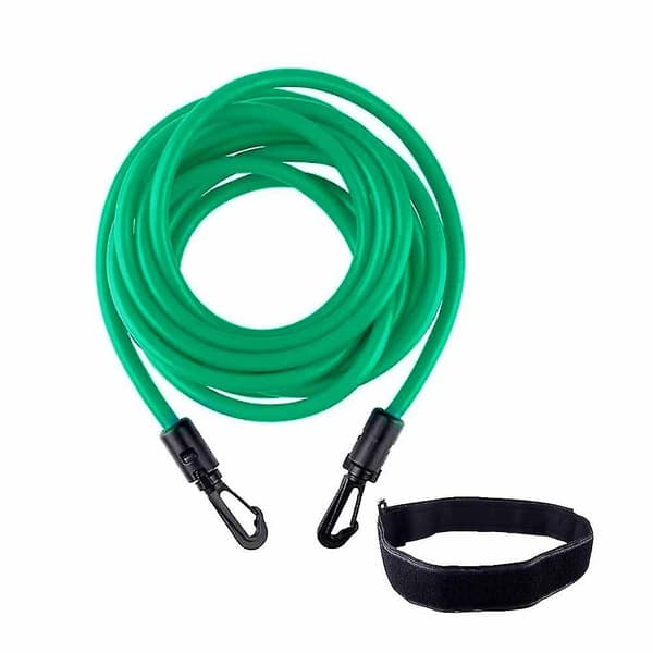 Motståndsbands Simtether Stationär Simning, Simsele Statisk Simningsbälte Green 3M
