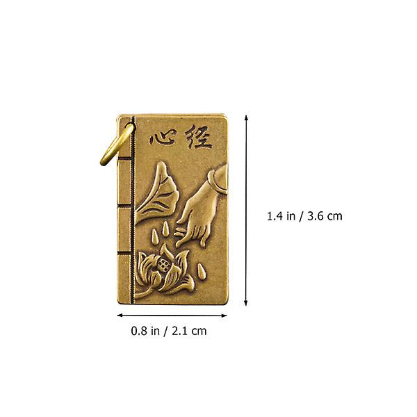 2 st Brass Nyckelring Berlock DIY Charm Ornament Väska Hängande Berlock Nyckelhållare