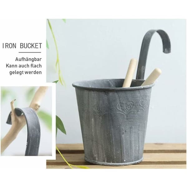 Balkon Hængende Blomsterpotter 3 Pak