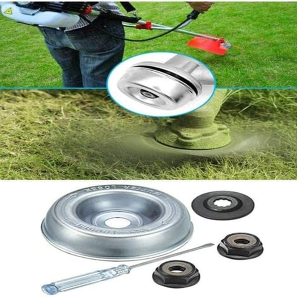 4-pack Trimmerdelar och Tillbehör för STIHL FS55 FS56 FS120 FS130 FS130R FS200 FS200R FS250, Högkvalitativ Metallblad