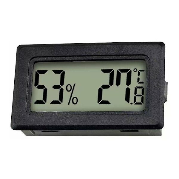 Mini Digital LCD Termometer Hygrometer Temperatur Fuktighetsmätare (5-pack)