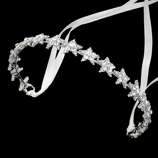 Strass-hiuskoristeet Helmi Koriste Hiuspannan Tassel Naisille