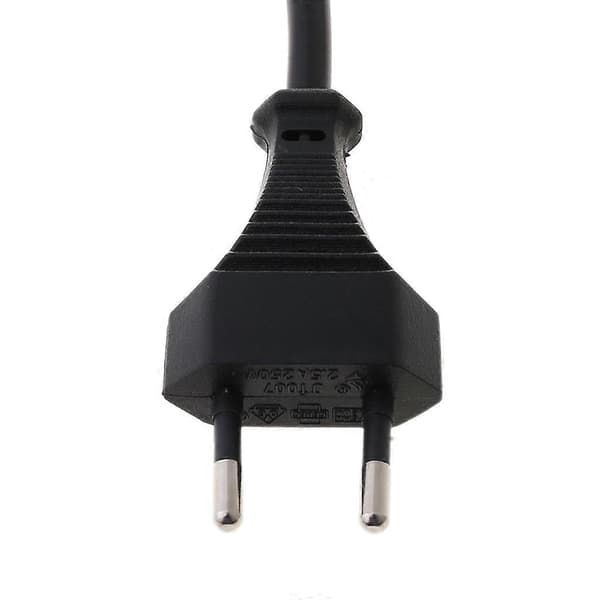 Strömadapterkabel EU 2-stifts hane till IEC 320 C5 Micky för bärbar dator strömförsörjning 3