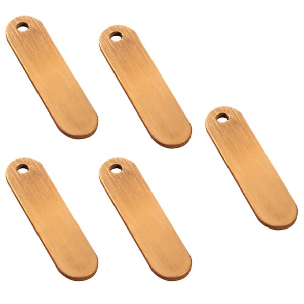 5 st högkvalitativa bärbara användbara nyckelringar Hängen Bilparkering Nyckelring Plattor Nyckelringstillbehör