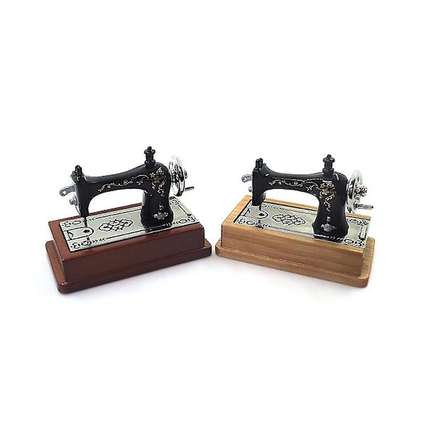 2x 1:12 Skala Dockhus Sy Maskin Miniatyrer Möbler Modell Diy Leksaker