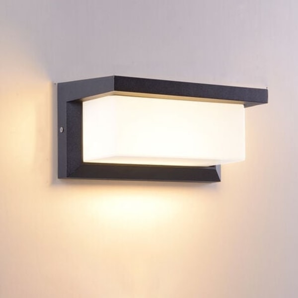 Retro vattentät LED-vägglampa för utomhus