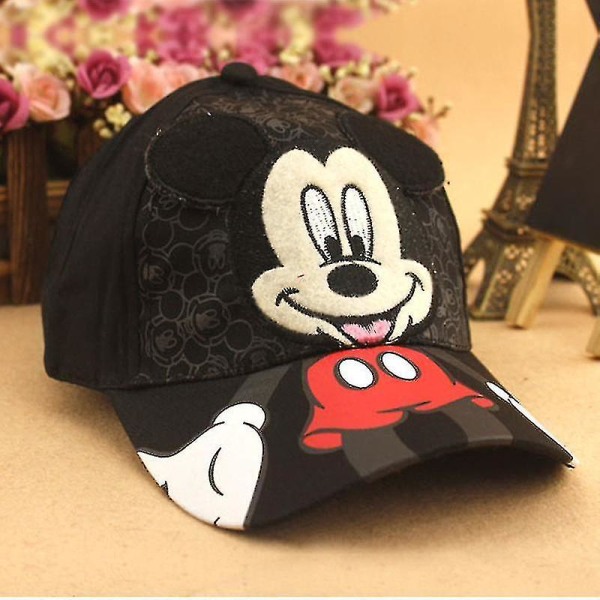 Hmwy-kids Drenge Piger Mickey Mouse Justerbar Baseball Kasket Sommer Solhat