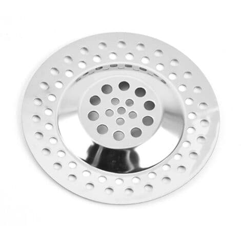 2 x filtre - Sil i rustfritt stål for vask, servant, badekar