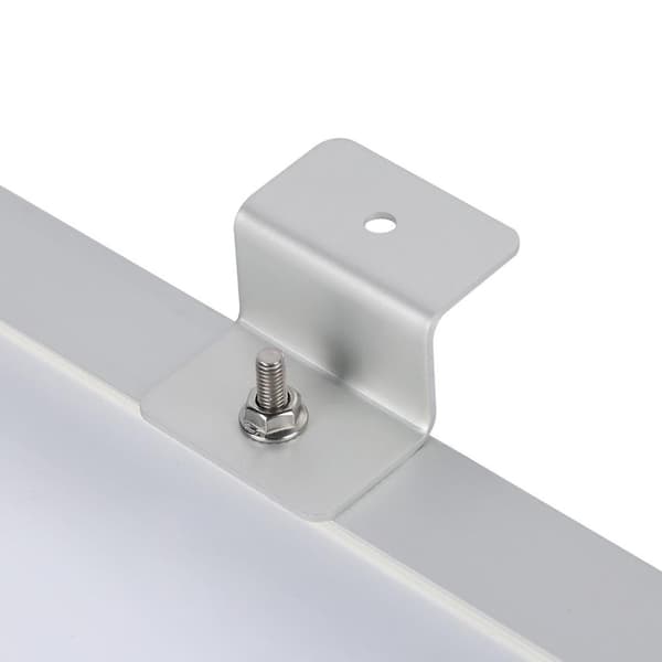 4 stk. Z-formet metalbeslag til solpaneler, 2 huller med hardware til autocamper