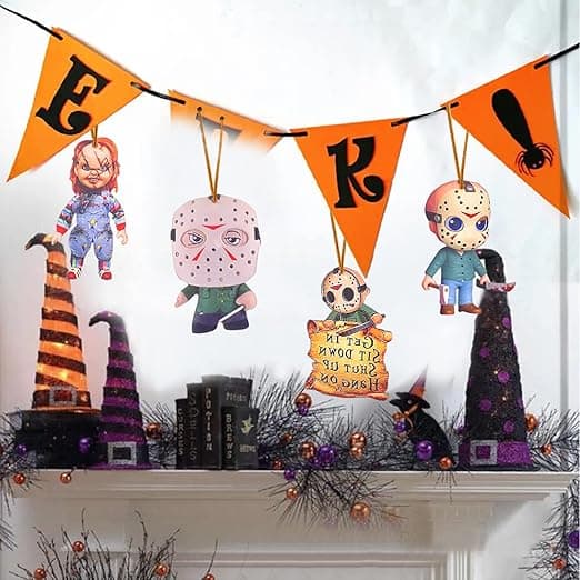 1 stk Halloween bilpynt, bil speilpynt, bilpynt, egnet