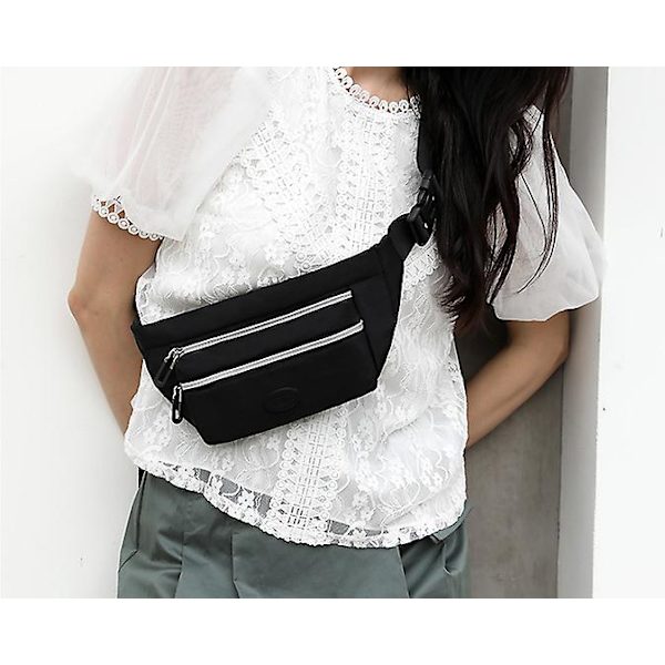 Casual Bröstväska Dam Bärbar Kassa Midjeväska Vattenavvisande Crossbody Ryggsäck
