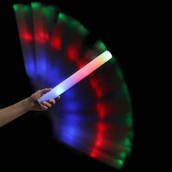 Sæt med 5 lysende LED-skumstænger (05 stk. - Skum)