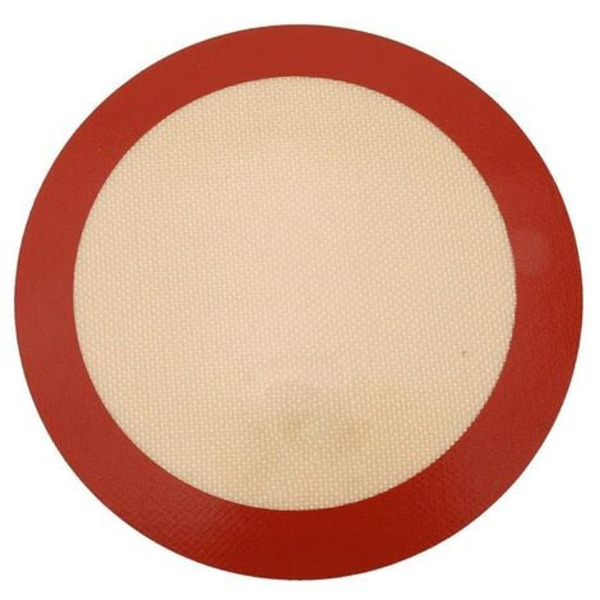 Genanvendelig silikonebagemåtte, varmebestandig, non-stick, vaskbar, 9\"