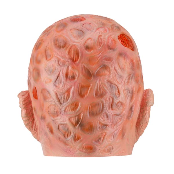 Läskig vandrande monstermask zombie halloweenkostym
