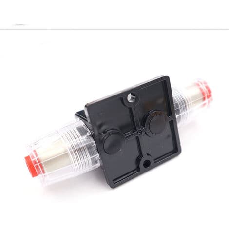 DC 12V 20A /30A/ 40A/ 50A/ 60A Bil Audio Beskyttelse Inline Afbryder Sikringsholder