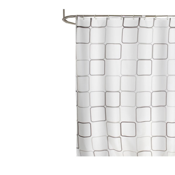 Large square polyester shower curtain 100 wide * 180 high CM,