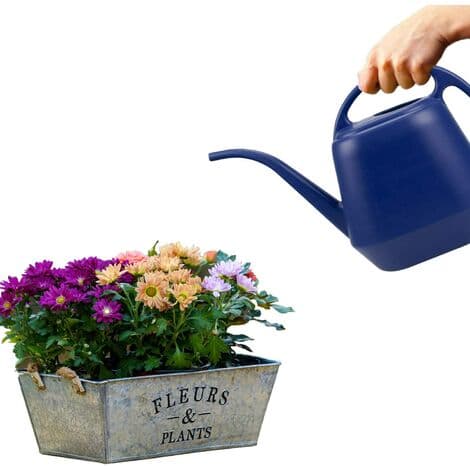 Plastik Vandkande - 1 Gallon - Blå