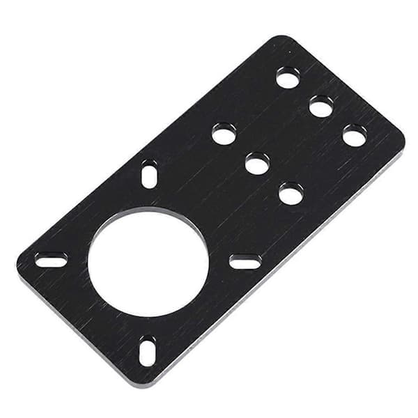 nema 17 Serie Trinmotor Monteringsplade Holdbart 3D Printer Fast Beslag Sort