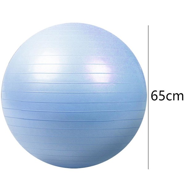 Jooga-kuntopallo, tasapainopallotuoli jooga-pilates-kuntotasapainoharjoitteluun Sky Blue 65Cm