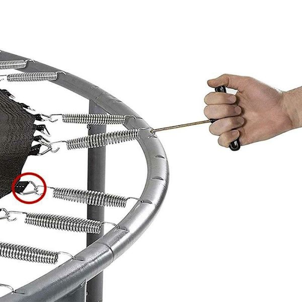 6-delt rustfrit stål trekant ringspænde V-formet ring