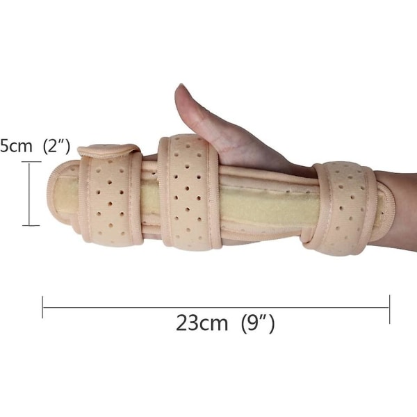 Aluminum Wrist/hand/finger Splint For Fracture/carpal Tunnel Syndrome/arthritis/pain