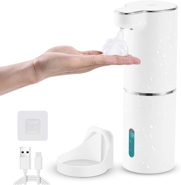 Väggmonterad Automatisk Tvåldispenser, 300ML Tvål och Lotion
