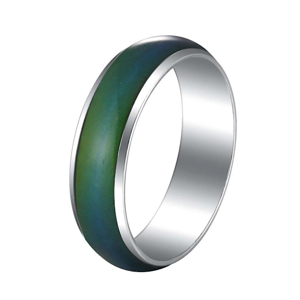 Unisex Väriä Vaihtava Sormus Tunteen, Mielialan ja Lämpötilan Ilmaisemiseen - Koru Lahjaksi 20mm