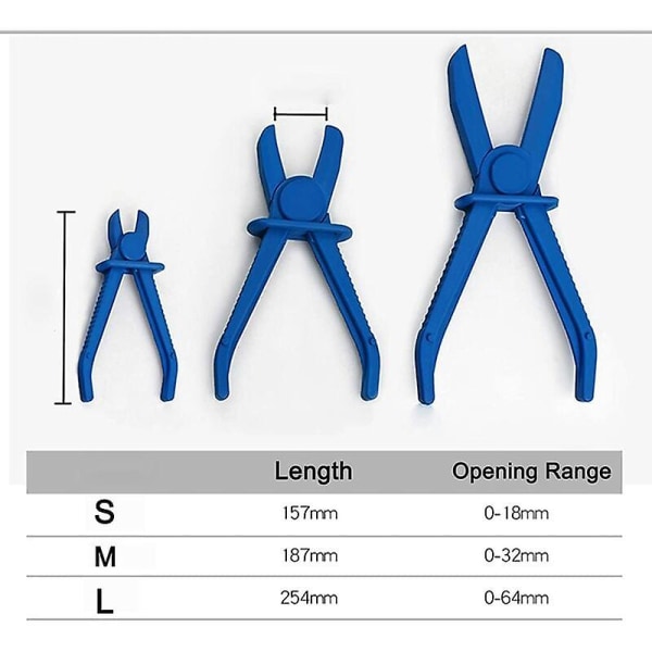 Slangeklemmeverktøy Slangeklemmer Slangeklemmer Drivstoffbremse Plastverktøy Bremse Slangeklemmeverktøy Slangeklemmer