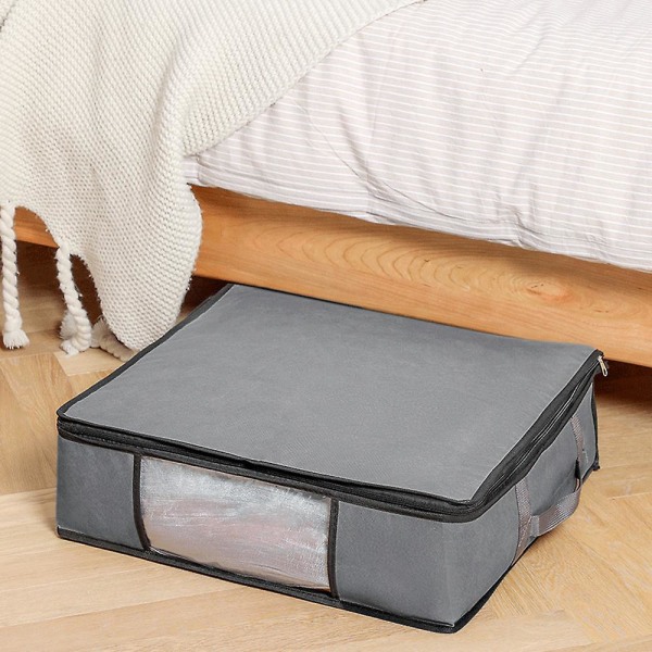 Underbäddsförvaring Stora förvaringsfack under sängen med förstärkta handtag Vikbar style1