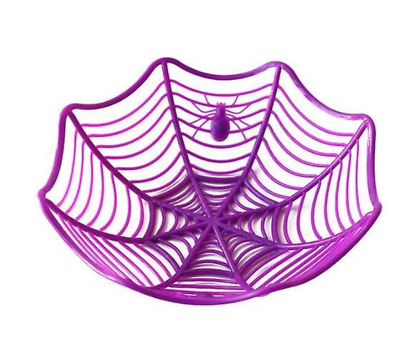 Dekorativ godiskorg Spindelgodiskorg (lila),