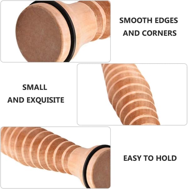 2 stk Træfodrulle Plantar Massager Trigger Point Relief