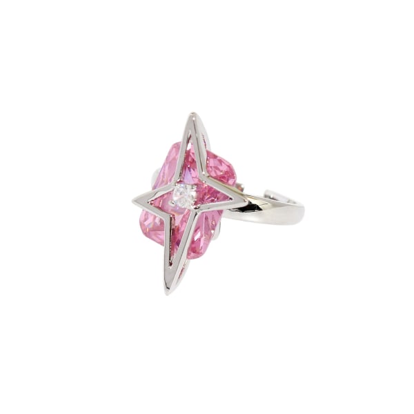 Ring Zirkon Justerbara Modesmycken Ac7084 C084