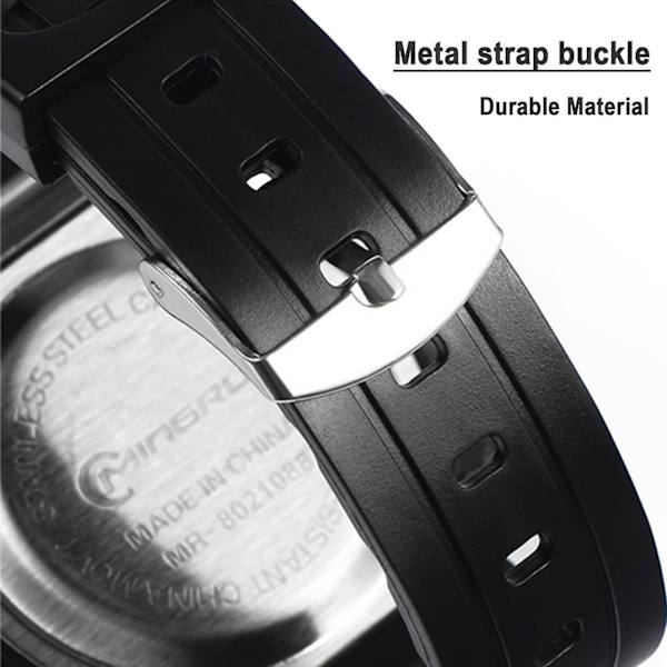 Led Digital Klokke Gutter Jenter Sports Vanntett Klokke Med Alarm/timer/dobbel Tidssone