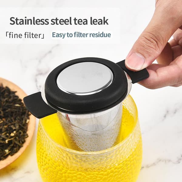 Te-si af rustfrit stål, fintmasket te og kaffe