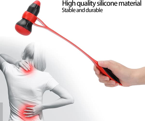 1 kroppsmassehammer, multifunksjonell silikon elastisk bøying