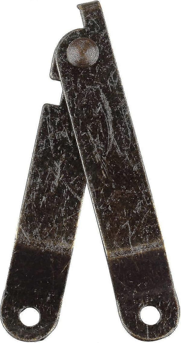 Sæt med 5 roterende foldbare bagklapshængsler, 67 x 11 mm - WEI KE