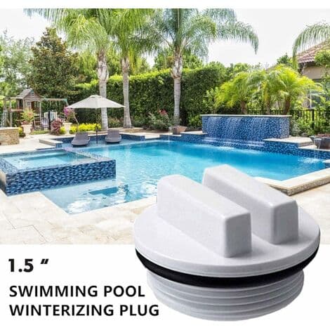 Vinterplugg, Poolfilteravtappningsplugg 5,5*5,5*3,5cm