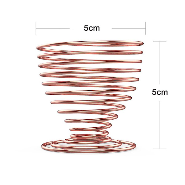 Svamp Makeup Blender Hållare, Makeup Puder Puff Svamp Hållare Skönhetsverktyg Torkställ Torkställ Ägg Puder Puff Display Stativ Rose gold