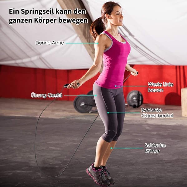 Hopprep Sport, Hastighetsjusterbart Hopprep