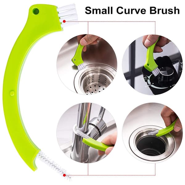 1 st Köksrengöringsborste golvsömborste gryt Pulp Brush set