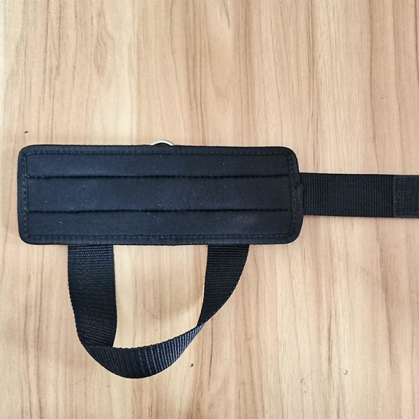 1 Pari Fitness Ankle Strap - Kaapelinkoneelle, Säädettävät Naisten ja Miesten Ankle Strap Kickbacks Kiinteällä Köydellä, Jalkojen ja Jalkojen Lihasvoimaharjoitukset, Kuntosalin Pakarat