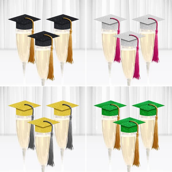Graduationsbanner Vi Er Stolte Af Dig Dr. Hat Grøn Guld