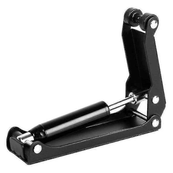 Pianolock i legering, långsam mjuk stängning, fallskydd, hydrauliskt tryck, fallbrädesaccelerator, tillbehör silver